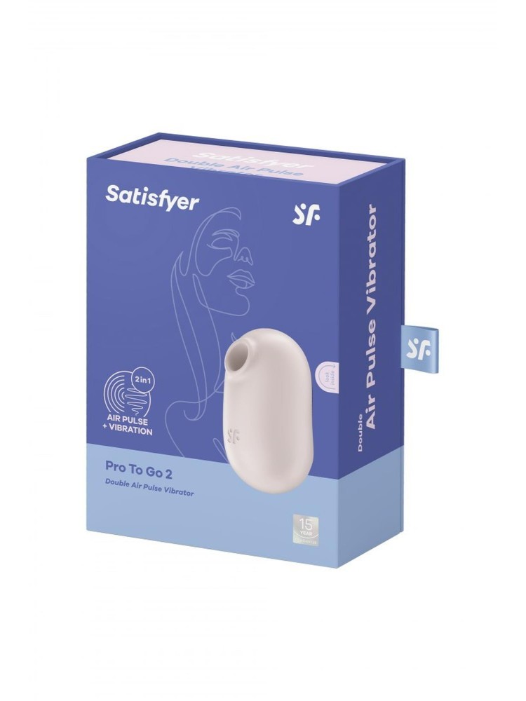 Stymulator łechtaczki Pro To Go 2 beige Satisfyer