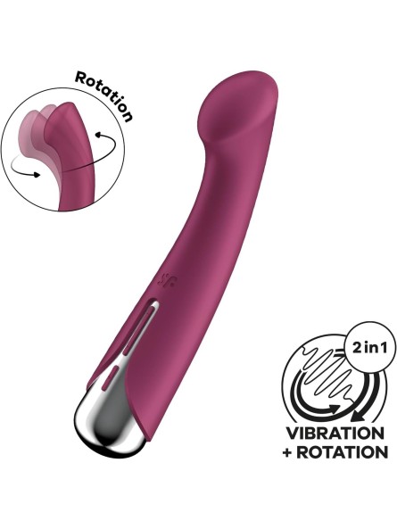 Wibrator do punktu G Spinning G-Spot 1 Red Satisfyer