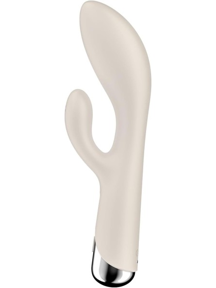 Wibrator króliczek Spinning Rabbit 1 Beige Satisfyer