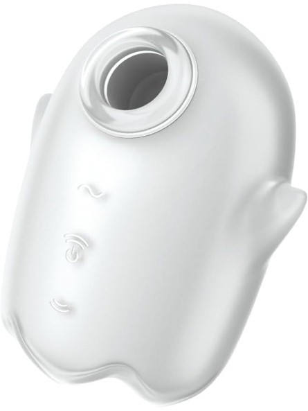 Stymulator łechtaczki Glowing Ghost White Satisfyer