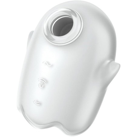 Stymulator łechtaczki Glowing Ghost White Satisfyer