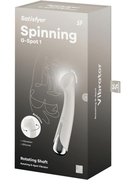 Wibrator do punktu G Spinning G-Spot 1 Beige Satisfyer
