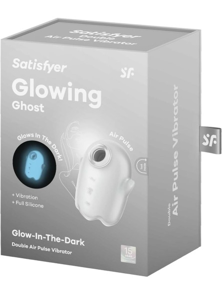 Stymulator łechtaczki Glowing Ghost White Satisfyer
