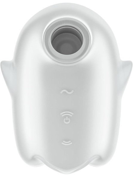 Stymulator łechtaczki Glowing Ghost White Satisfyer