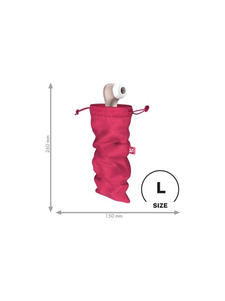 Worek na zabawki erotyczne Treasure Bag L Pink Satisfyer