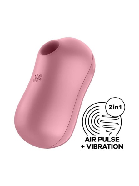Stymulator łechtaczki Cotton Candy Light Red Satisfyer