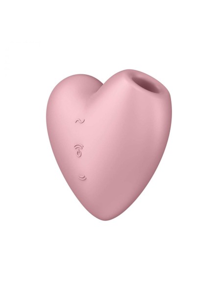 Stymulator łechtaczki Cutie Heart Light Red Satisfyer