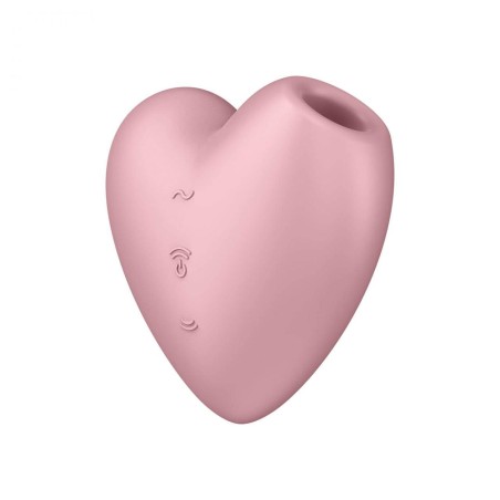 Stymulator łechtaczki Cutie Heart Light Red Satisfyer
