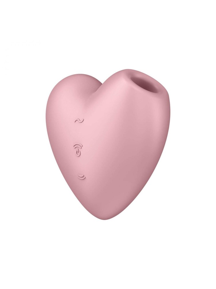 Stymulator łechtaczki Cutie Heart Light Red Satisfyer