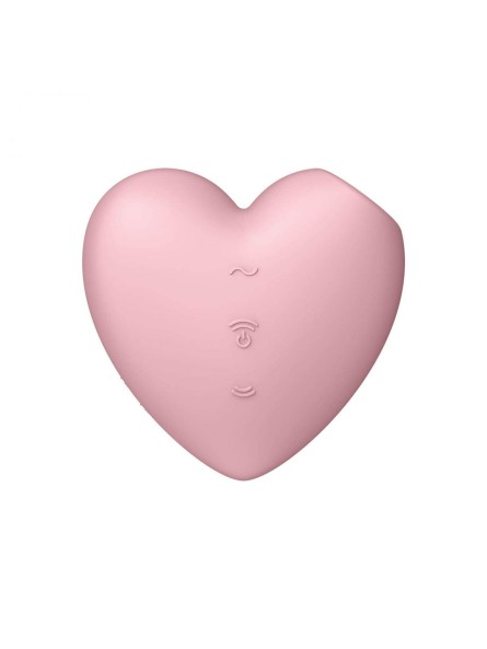 Stymulator łechtaczki Cutie Heart Light Red Satisfyer