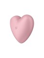 Stymulator łechtaczki Cutie Heart Light Red Satisfyer