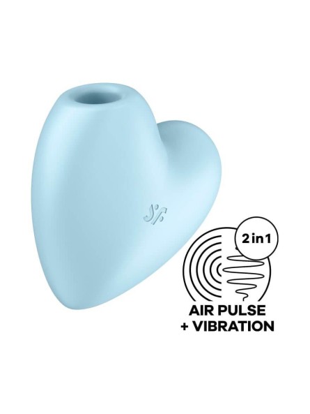 Stymulator łechtaczki Cutie Heart Blue Satisfyer