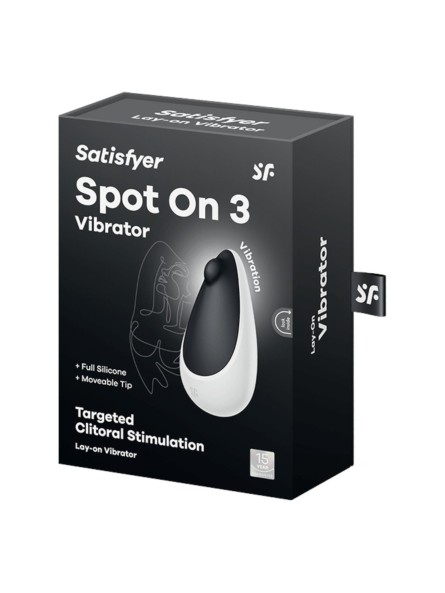 Stymulator łechtaczki Spot On 3 black Satisfyer