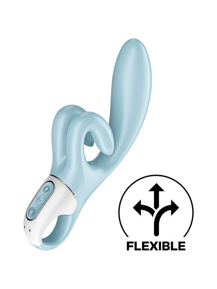 Wibrator króliczek Touch me blue Satisfyer