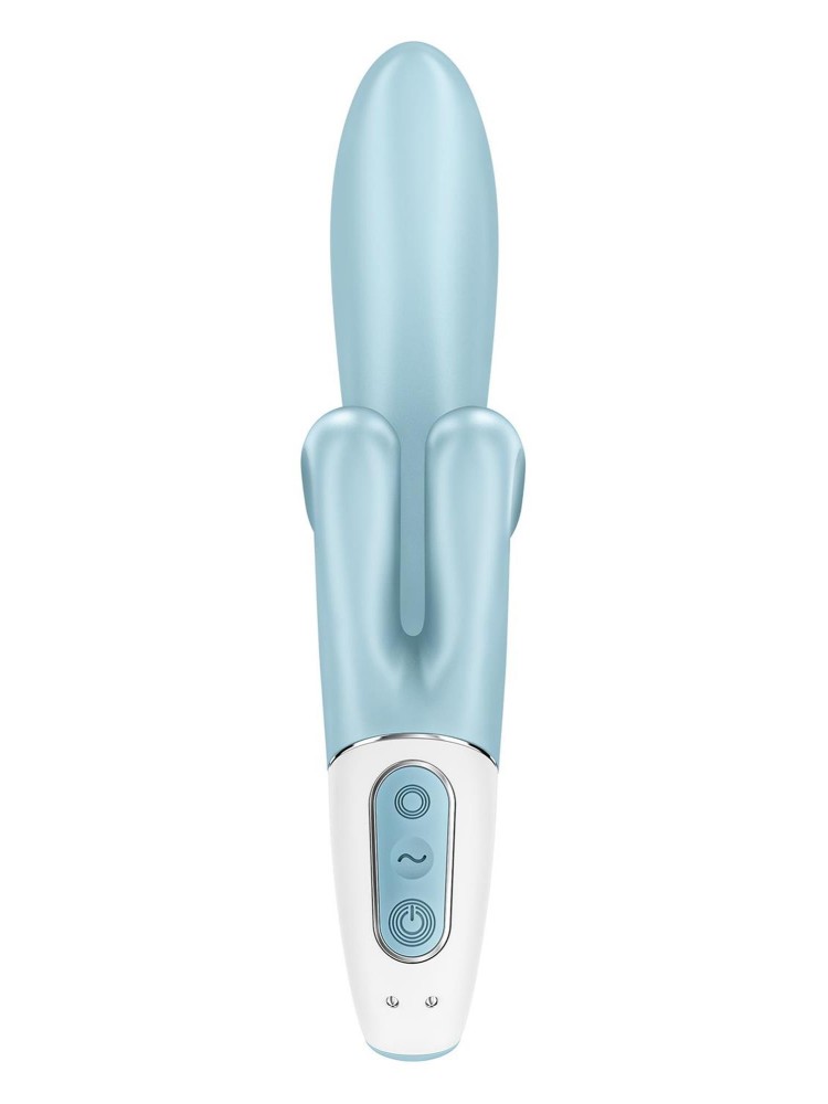 Wibrator króliczek Touch me blue Satisfyer