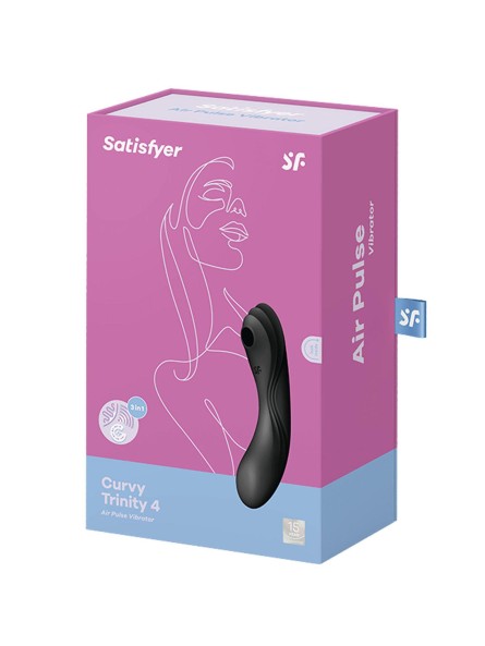 Wibrator wielofunkcyjny Curvy Trinity 4 Satisfyer
