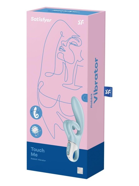 Wibrator króliczek Touch me blue Satisfyer