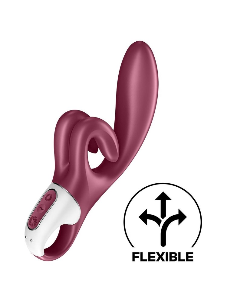 Wibrator króliczek Touch me red Satisfyer