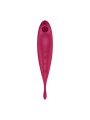 Wibrator wielofunkcyjny Twirling Pro Connect App dark red Satisfyer