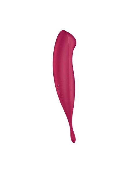 Wibrator wielofunkcyjny Twirling Pro Connect App dark red Satisfyer