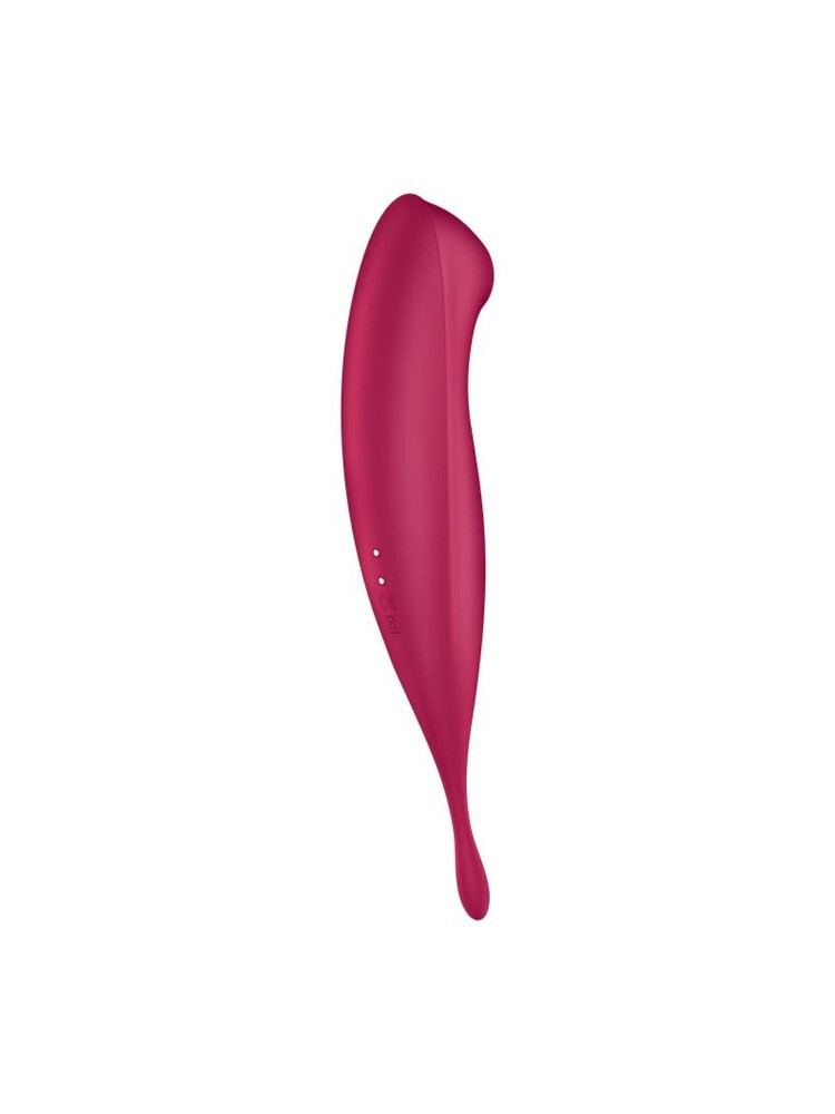 Wibrator wielofunkcyjny Twirling Pro Connect App dark red Satisfyer