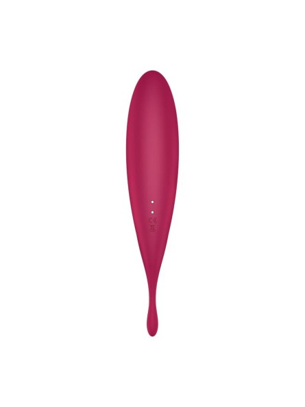 Wibrator wielofunkcyjny Twirling Pro Connect App dark red Satisfyer