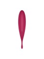 Wibrator wielofunkcyjny Twirling Pro Connect App dark red Satisfyer