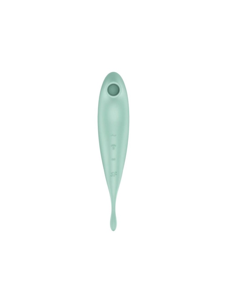 Wibrator wielofunkcyjny Twirling Pro Connect App mint Satisfyer