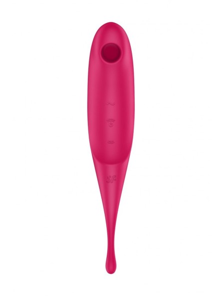 Wibrator wielofunkcyjny Twirling Pro red Satisfyer