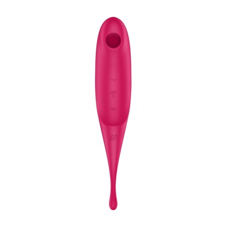 Wibrator wielofunkcyjny Twirling Pro red Satisfyer