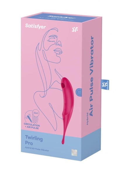 Wibrator wielofunkcyjny Twirling Pro red Satisfyer