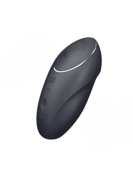 Stymulator łechtaczki Tap & Climax 1 grey Satisfyer