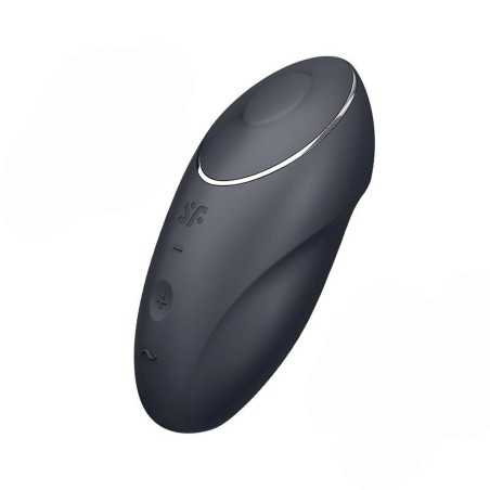 Stymulator łechtaczki Tap & Climax 1 grey Satisfyer