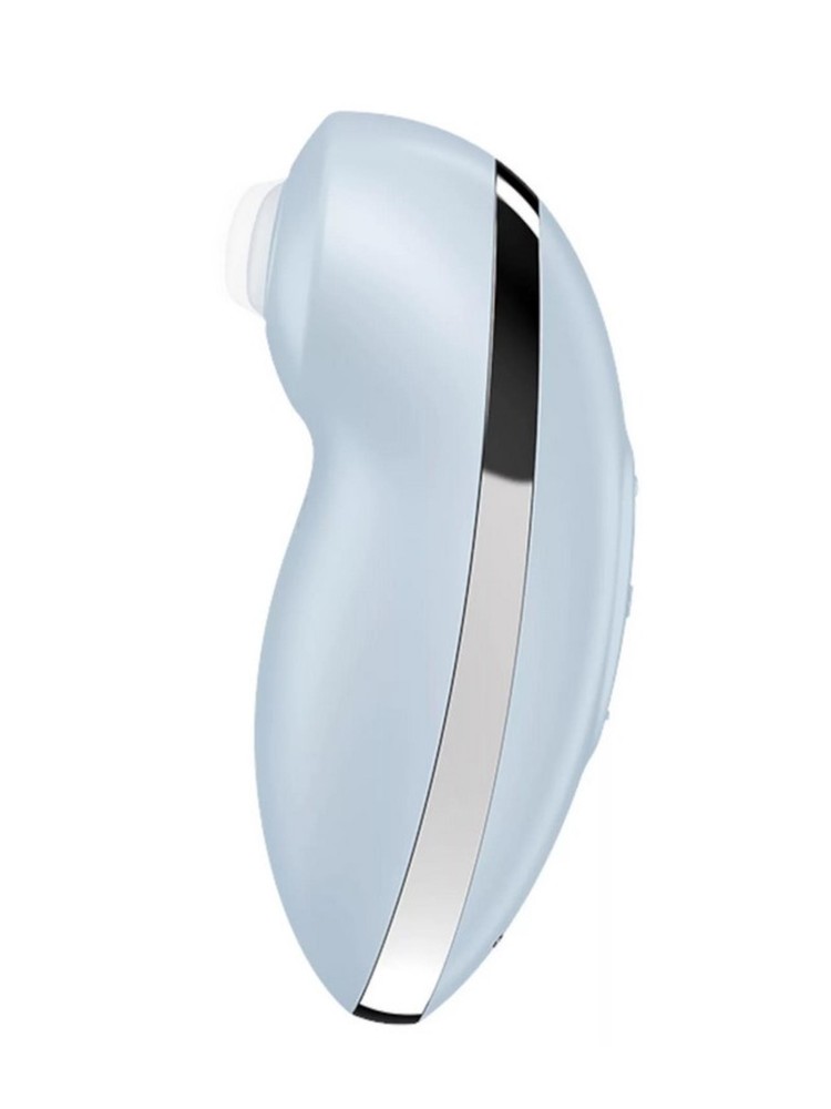 Stymulator łechtaczki Tap & Climax 2 blue Satisfyer