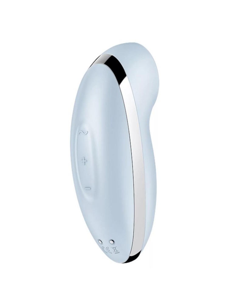 Stymulator łechtaczki Tap & Climax 2 blue Satisfyer