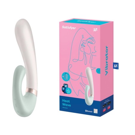 Wibrator do punktu G Heat Wave Connect App Mint Satisfyer