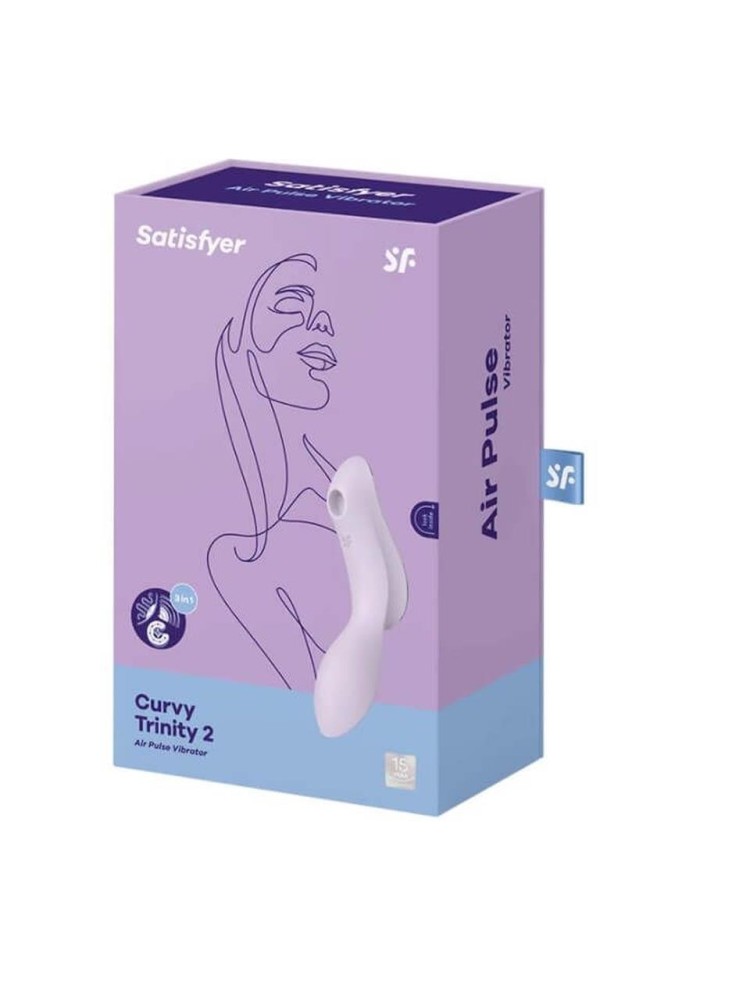 Wibrator wielofunkcyjny  Curvy Trinity 2 violet Satisfyer