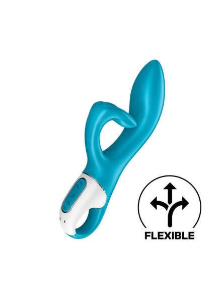Wibrator króliczek Embrace me Turquoise Satisfyer