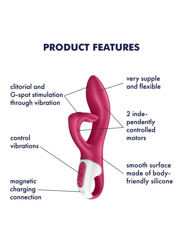 Wibrator króliczek Embrace me Berry Satisfyer