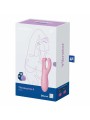 Wibrator do łechtaczki Threesome 4 Connect App Pink Satisfyer