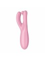 Wibrator do łechtaczki Threesome 4 Connect App Pink Satisfyer
