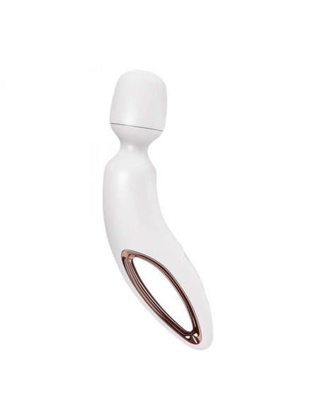 Wibrator różdżka Wand-erland White/Rosegold Satisfyer
