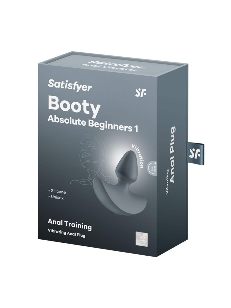 Wibrujący korek analny Booty Absolute Beginners 1 Satisfyer