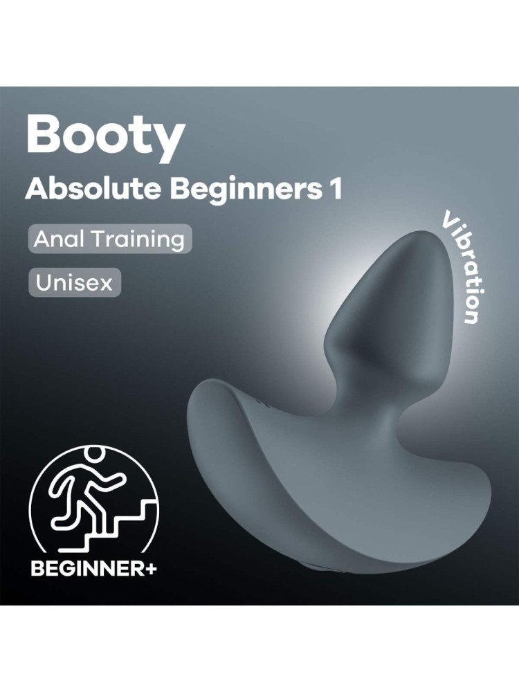 Wibrujący korek analny Booty Absolute Beginners 1 Satisfyer
