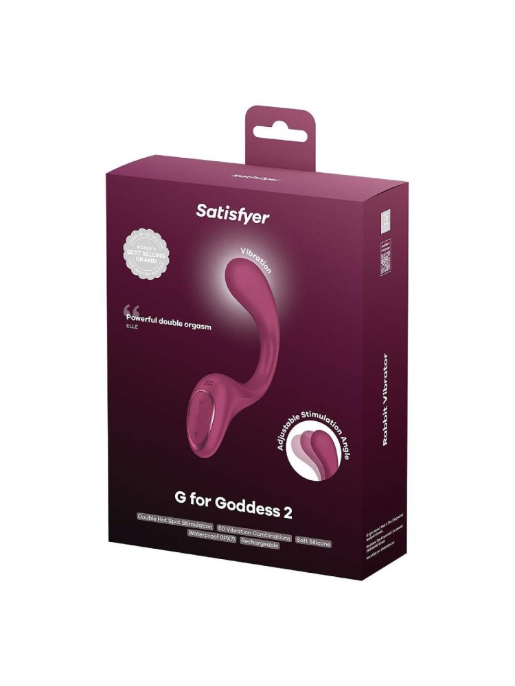 Wibrator G for Goddess 2 Wine Red Satisfyer