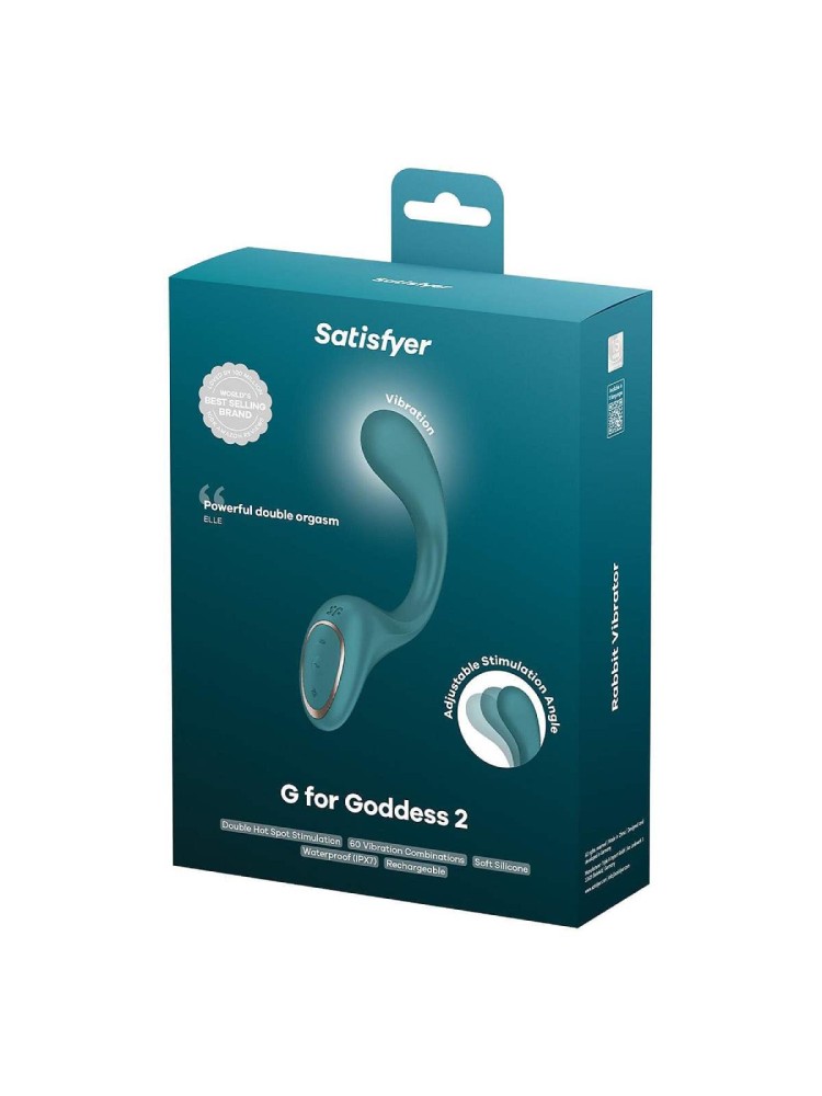 Wibrator G for Goddess 2 bottle green Satisfyer