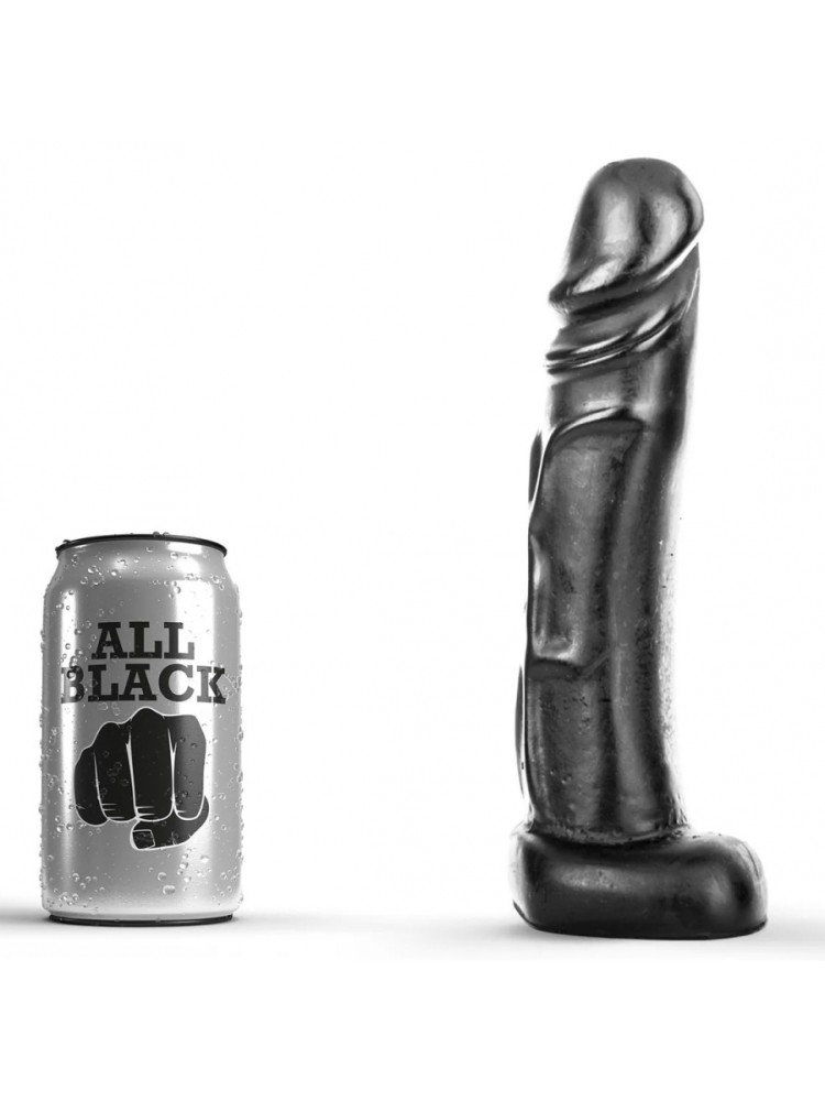Dildo AB02 Mark 19 x 4.5cm All Black