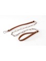Smycz brązowa Primal Bond Whips
