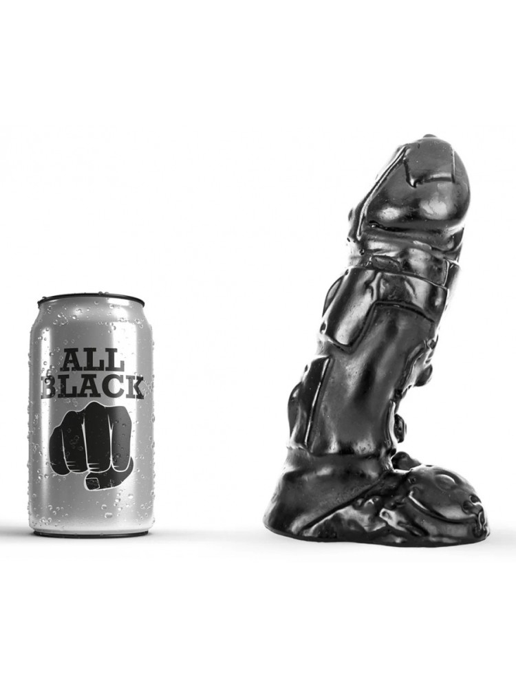 Dildo AB25 Dagger 14 x 4.8cm All Black