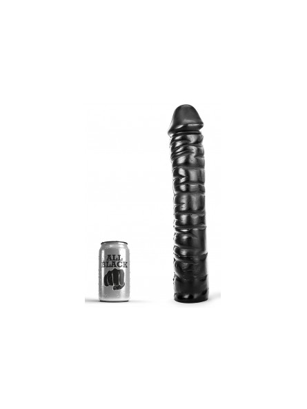 Dildo AB51 Raps 35 x 9cm All Black